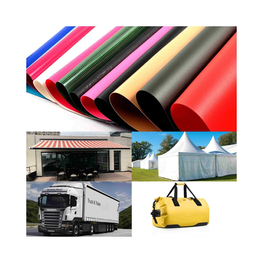 PVC Canvas Coated Tarpaulin Fabric